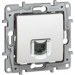 Legrand Niloe telefon udtag RJ 11 HVID