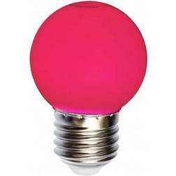 Spectrum lampadina led mini globo per catena luminosa led 230v luce rossa E27 1 watt