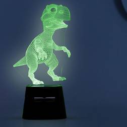 Aquarius 3D Bluetooth Speaker/led Hologram Lamp- Dinosaur