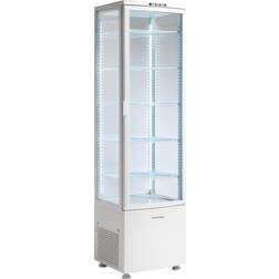 Scandomestic RTC 287 WE Displaykyl Svart, Vit