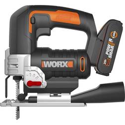 Worx 20V stiksav, 26mm, kulfri, solo