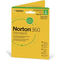 NortonLifeLock Norton 360 Standard Hollandsk, Fransk Basis license 1 licens(er) 1 År