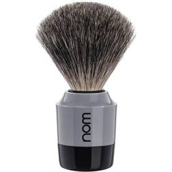 Nom MARTEN shaving brush Pure Badger Grey