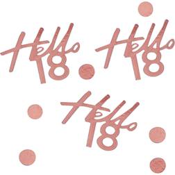 Ginger Ray Pöytäkoriste Numero Hello 18