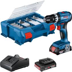 Bosch SLAGBOREMASKINE GSB 18V-45 2X2AH 82AC LC