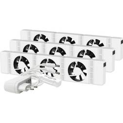 SpeedComfort SpeedComfort Heizkörperventilator Trio-Set