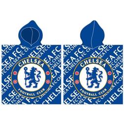 Chelsea F.C. Poncho badhandduk med huva 100 procent bomull