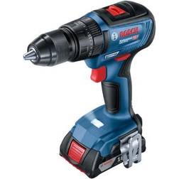 Bosch Slagskruvdragare borr GSB 18V-50 Professional; 2x2,0 Ah batt