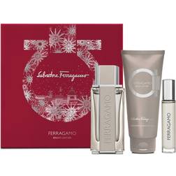 Ferragamo Perfume Set Bright Leather 3 Pieces