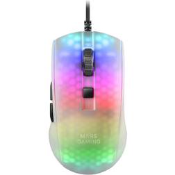 Mars Gaming RGB Chroma 12800 DPI Blanc