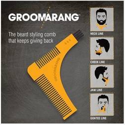 Groomarang Beard Sharping & Styling Template Comb