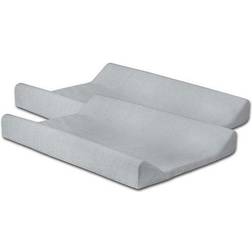 Jollein 2550-503-00078 Funda De Cambiador Rizo 50X70Cm Color Gris Suave (Paquete De 2)