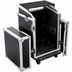 Combo rack med Laptop slide hylde. Professionel. 14 unit