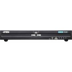 Aten CS1182D 2-Port Sicherheits KVM Switch, DVI, USB, PS/2, Audio