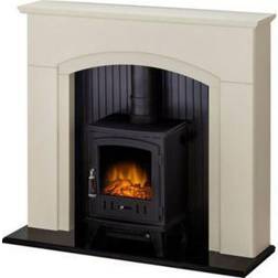 B&Q Stone Effect Electric Stove Efs0106