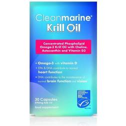 Cleanmarine Cleanmarine Krill Oil High Strength 590 Marine Gelcaps