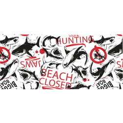 JAWS Jaws Beach Closed Mouse Mat