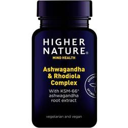 Higher Nature Ashwagandha & Rhodiola Complex