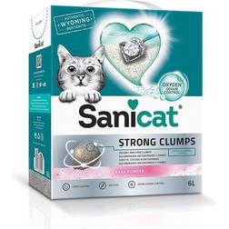 Sanicat Strong Clumps Baby Powder Scent Litter