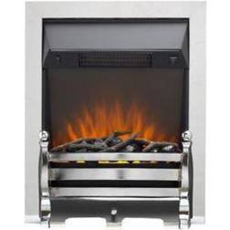 Sirocco Fairfield Black Chrome Effect Electric Fire El2Farch