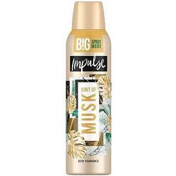 Impulse Body Spray Deodorant Hint Of Musk 150ml