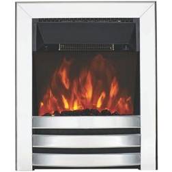 Focal Point Langham Chrome Effect Electric Fire Fpfbq265