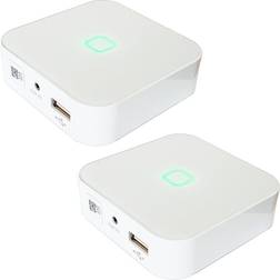 Loops 2x 80W Mini WiFi Stereo Amplifier Compact Wireless Music Streaming Multizone Amp
