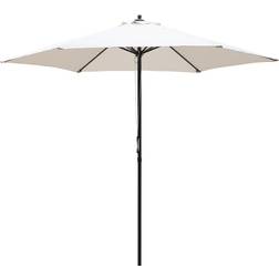 OutSunny Umbrella 84D-067CW Steel, Cream