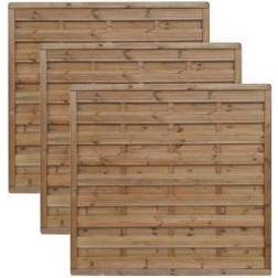 B&Q Wooden Panel 40mm 180X180 Pack 3