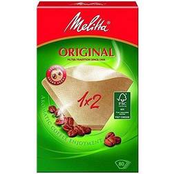 Melitta 80 Kaffefilter Storlek 1 x 2