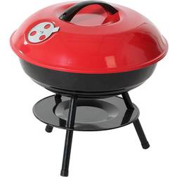 BigBuy Outdoor "Bärbar Grill Röd/Svart 35,5