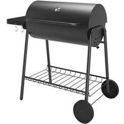 GoodHome Tehama Black Charcoal Barbecue