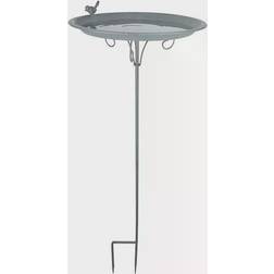 Joules Clothing Metal Bird Bath On Stick