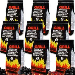 Gardebruk Markenartikel Deuba Charcoal Restaurant Grade Instant Light BBQ Barbecue Briquettes 9x3