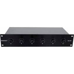 Omnitronic PA 6-Zone Stereo Vol-Cont45W bk, PA 6-zon stereo volymkontroll 45W svart