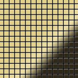 Alloy Alloy Mosaic tile metal Brass mill gold 1.6mm thick Mosaic-BM