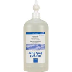 og bodyshampoo, Abena, ml, blå 1000ml