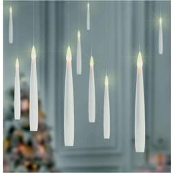 Premier Floating White LED-ljus 16.5cm 10st