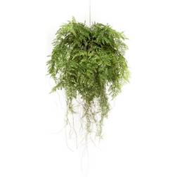 Emerald Artificial Fern with Roots 55cm Fake Potted Kunstig plante