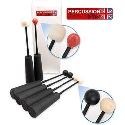 Percussion Plus PP718 Beaters Pack, Pack Of 6