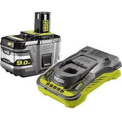 Ryobi Lader og Batteri High Energy 18 9,0 Ah Lithium RC18150-190