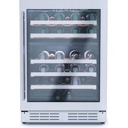 Elica Stainless Frame Single Door Dual Zone Cellar White