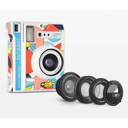 Lomography Lomo'Instant Automat Instant Film Camera, 3x Lens,Sundae Kids Edition