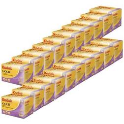 Kodak 20 Units GOLD 200 Color Negative Film 35mm Roll Film, 24 Exposures