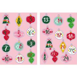 Stickers til Julekalender