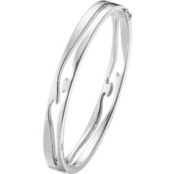 Georg Jensen Fusion Armring - 18kt Hvidguld