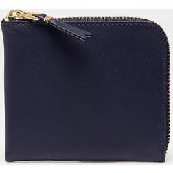 Comme des Garçons Klassiskt Läderplånbok - Blue
