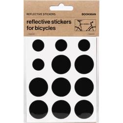 Bookman Reflective Stickers Kit Black