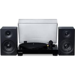 Fluance RT80 Vinyl Turntable and Ai41 Powered 5 Stereo Bookshelf Speakers