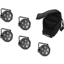 Eurolite Set 5x LED SLS-6 TCL Spot Soft Bag